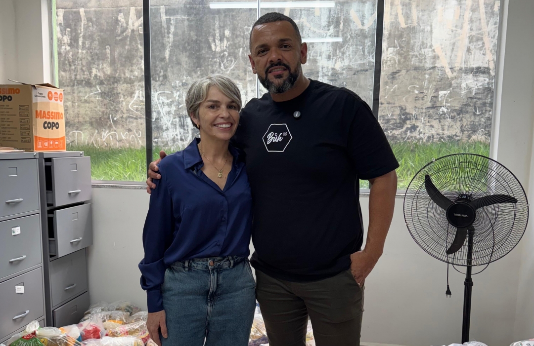 Liga de Desportos de Betim realiza entrega de 85 cestas b�sicas em a��o solid�ria.